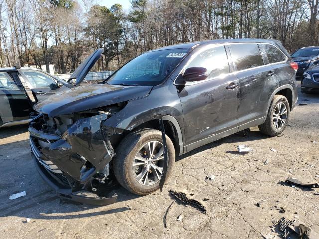 TOYOTA HIGHLANDER 2019 with VIN 5TDZZRFH3KS358708 - Photo from auction