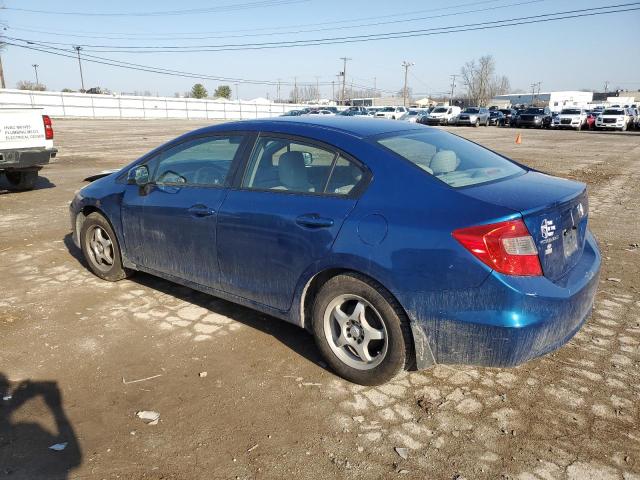 Photo 2 from auction – 2012 HONDA CIVIC LX with VIN 19XFB2F56CE038993