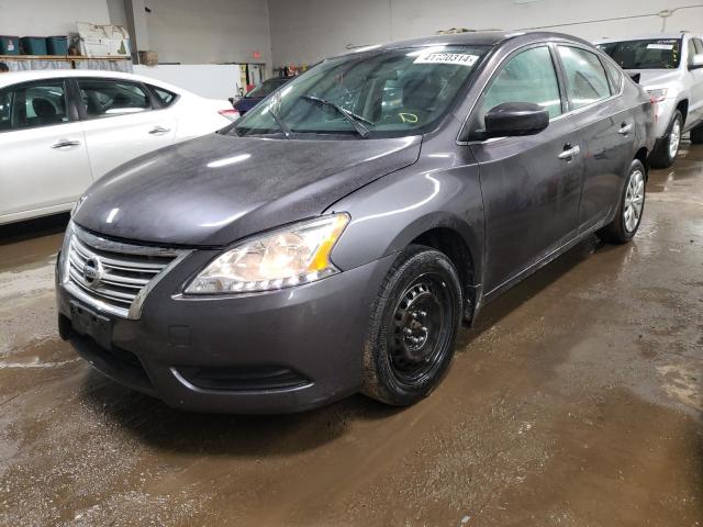 NISSAN SENTRA S 2015 with VIN 3N1AB7AP1FY317127 - Photo from auction