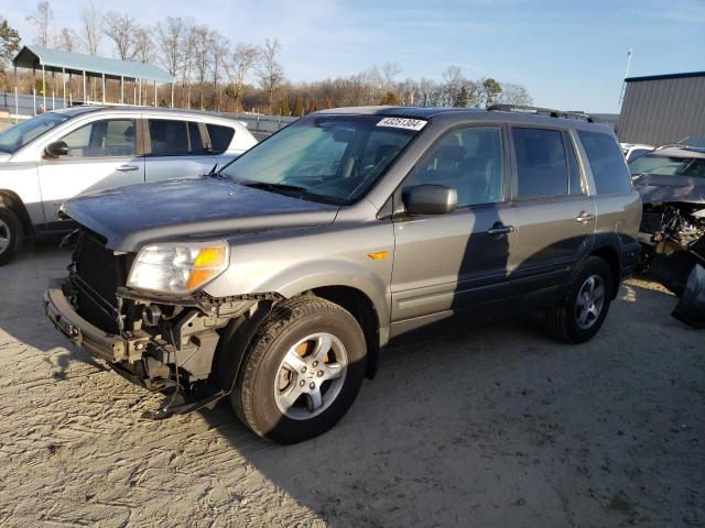 HONDA PILOT EXL 2007 with VIN 5FNYF28577B039399 - Photo from auction