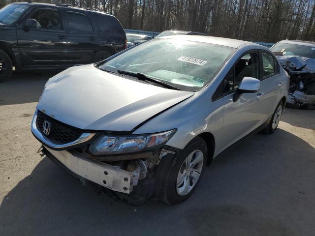 HONDA CIVIC LX 2013 with VIN 2HGFB2F5XDH520339 - Photo from auction
