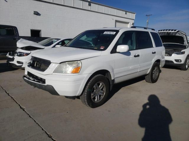 HONDA PILOT EX 2005 with VIN 2HKYF18465H533396 - Photo from auction