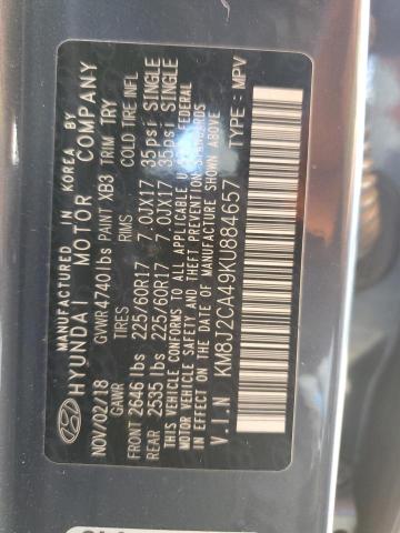 Photo 14 from auction – 2019 HYUNDAI TUCSON SE with VIN KM8J2CA49KU884657