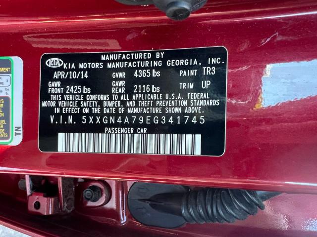 Photo 10 from auction – 2014 KIA OPTIMA EX with VIN 5XXGN4A79EG341745