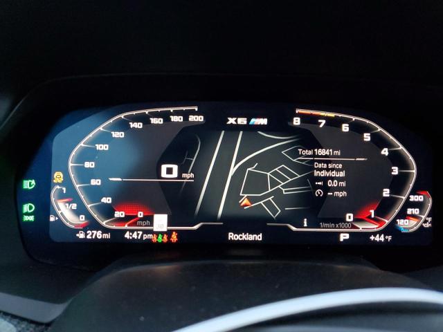 Photo 9 from auction – 2023 BMW X6 M with VIN 5YMCY0C07P9N95573