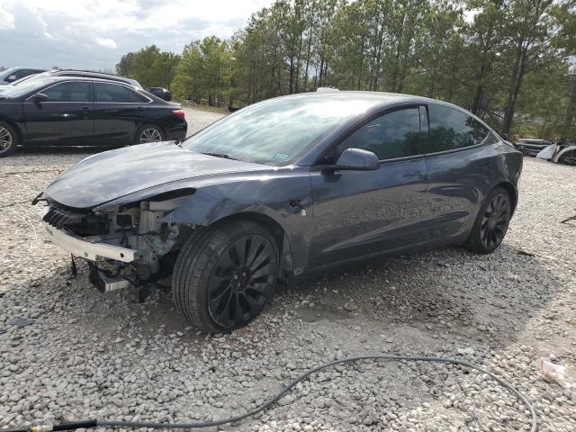 TESLA MODEL 3 2023 with VIN 5YJ3E1EC2PF595677 - Photo from auction