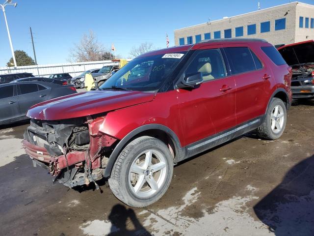 FORD EXPLORER X 2017 with VIN 1FM5K8D80HGD08184 - Photo from auction