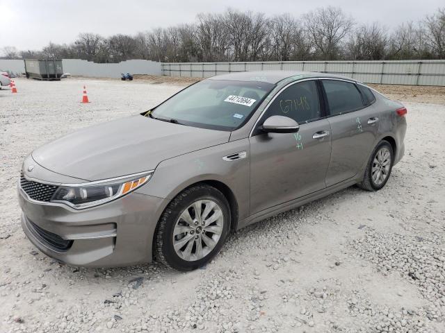 KIA OPTIMA EX 2016 with VIN 5XXGU4L30GG064855 - Photo from auction