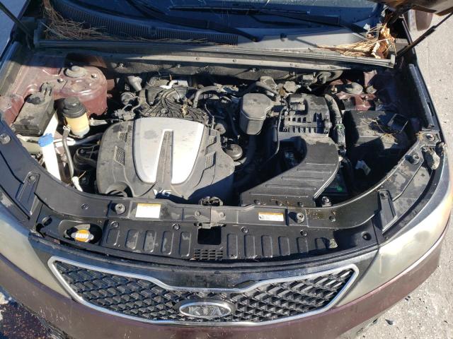 Photo 11 from auction – 2012 KIA SORENTO SX with VIN 5XYKW4A22CG225033