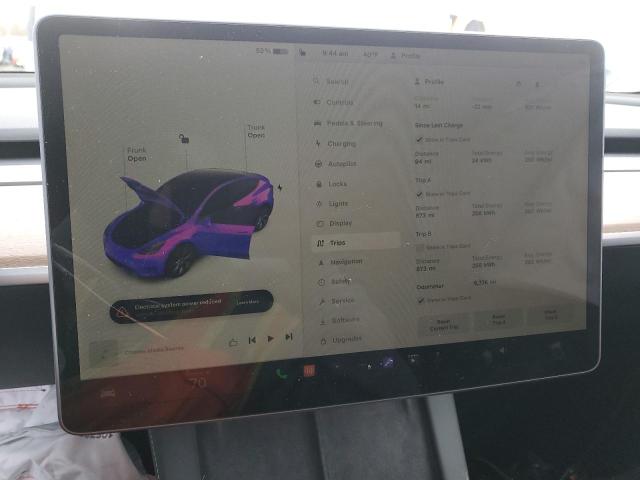 Photo 9 from auction – 2023 TESLA MODEL Y with VIN 7SAYGDEE2PF606280