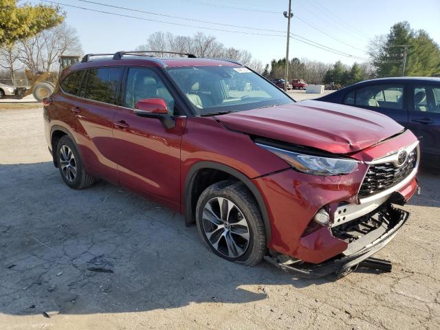 Photo 4 from auction – 2020 TOYOTA HIGHLANDER with VIN 5TDGZRBH0LS515450