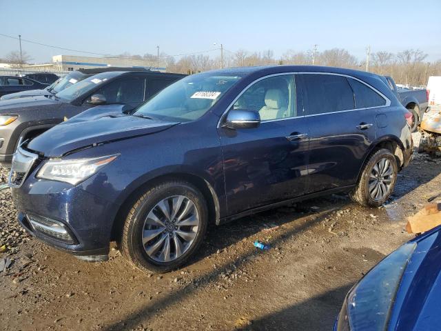 ACURA MDX TECHNO 2014 with VIN 5FRYD4H44EB025822 - Photo from auction