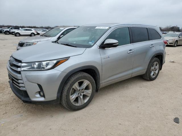 TOYOTA HIGHLANDER 2019 with VIN 5TDDGRFH2KS060215 - Photo from auction