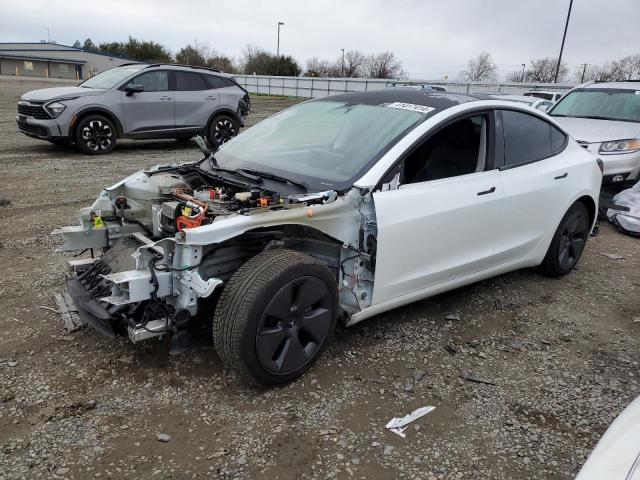 TESLA MODEL 3 2022 with VIN 5YJ3E1EB1NF349336 - Photo from auction