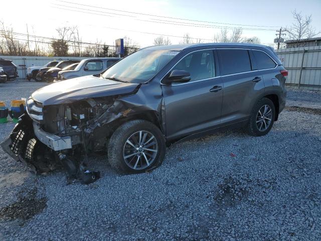 TOYOTA HIGHLANDER 2018 with VIN 5TDJZRFH4JS487679 - Photo from auction