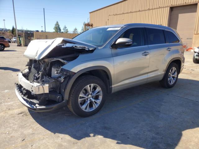 TOYOTA HIGHLANDER 2015 with VIN 5TDKKRFH1FS059438 - Photo from auction