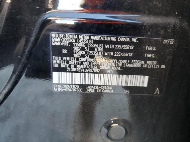 Photo 14 from auction – 2018 TOYOTA RAV4 SE with VIN 2T3NFREV4JW487892