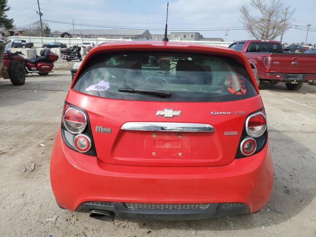 Photo 6 from auction – 2014 CHEVROLET SONIC RS with VIN 1G1JG6SB4E4151742
