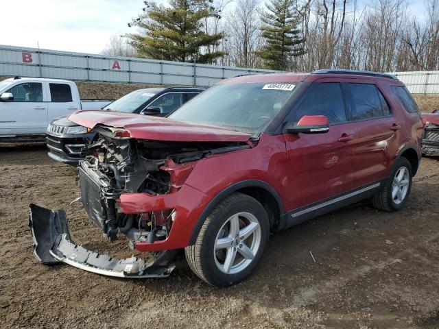 FORD EXPLORER X 2016 with VIN 1FM5K8D81GGB61128 - Photo from auction
