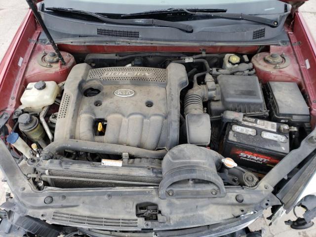 Photo 11 from auction – 2007 KIA OPTIMA LX with VIN KNAGE123675129173