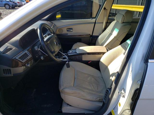 Photo 7 from auction – 2007 BMW 750 with VIN WBAHN83587DT67982