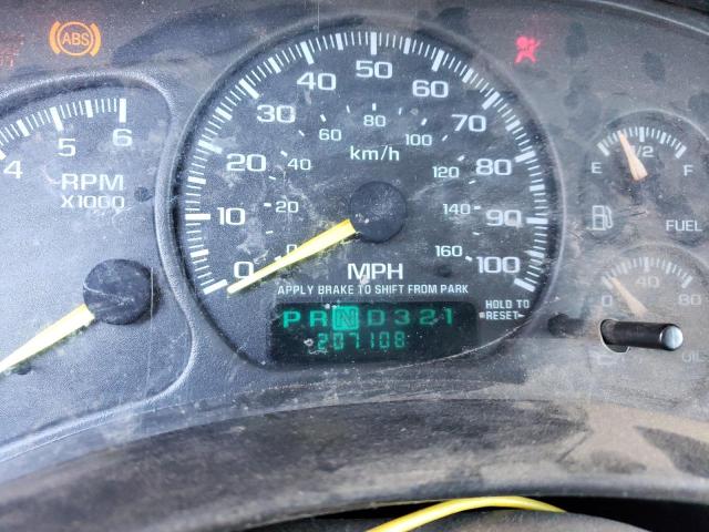 Photo 9 from auction – 2001 CHEVROLET SILVERADO with VIN 1GCEK19V11E228307