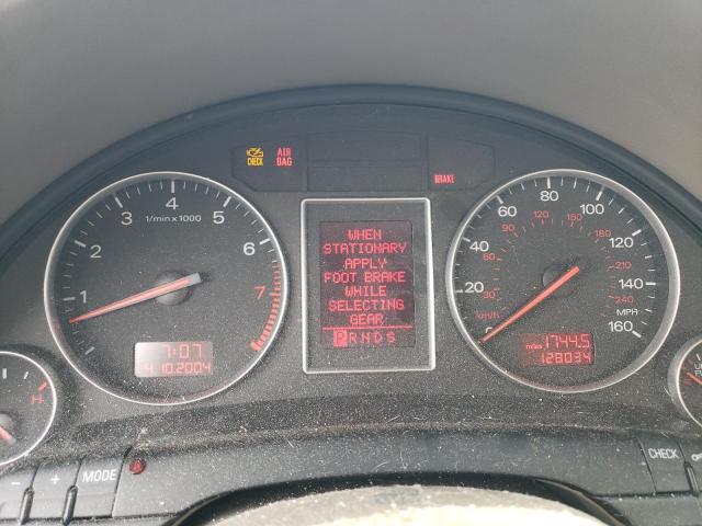 Photo 9 from auction – 2002 AUDI A4 3.0 QUA with VIN WAULT68E22A122814