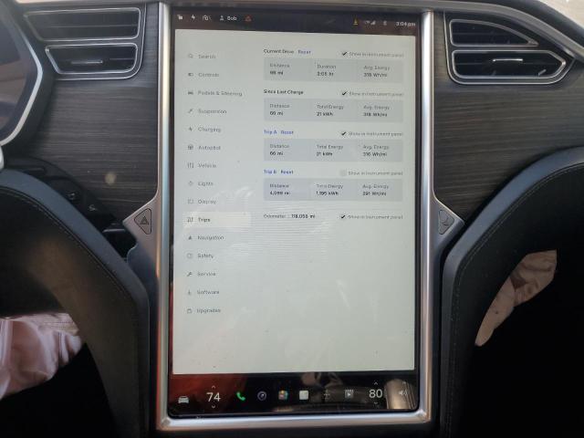 Photo 9 from auction – 2015 TESLA MODEL S 70 with VIN 5YJSA1S2XFF084882