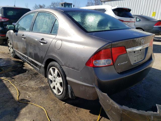 Photo 2 from auction – 2011 HONDA CIVIC LX with VIN 19XFA1F57BE020188