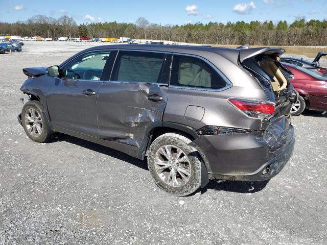Foto 2 de la subasta – 2015 TOYOTA HIGHLANDER con VIN 5TDBKRFH9FS110023