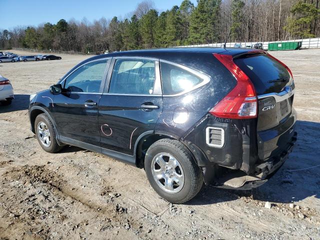 Photo 2 from auction – 2016 HONDA CR-V LX with VIN 2HKRM3H35GH563554