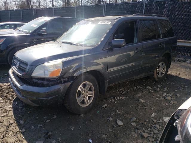 HONDA PILOT EXL 2005 con VIN 5FNYF18565B034461 - Foto de la subasta