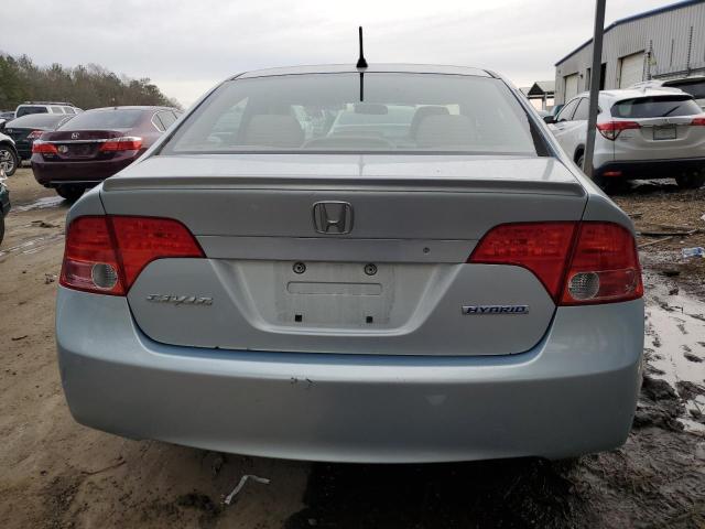 Photo 6 from auction – 2007 HONDA CIVIC HYBR with VIN JHMFA362X7S012607