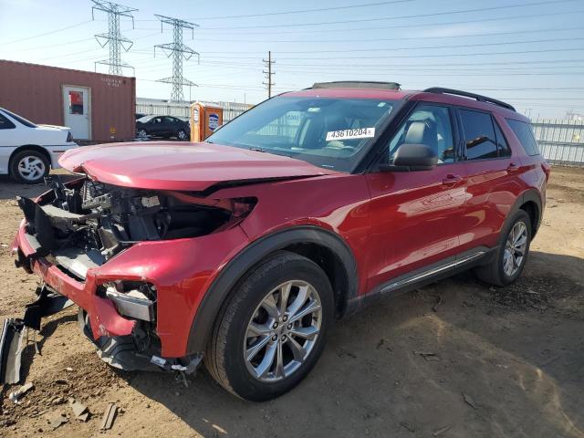 FORD EXPLORER X 2020 with VIN 1FMSK8DH5LGC87814 - Photo from auction