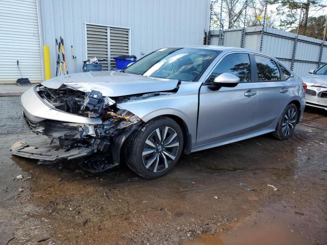 HONDA CIVIC EX 2022 with VIN JHMFE1F78NX009449 - Photo from auction