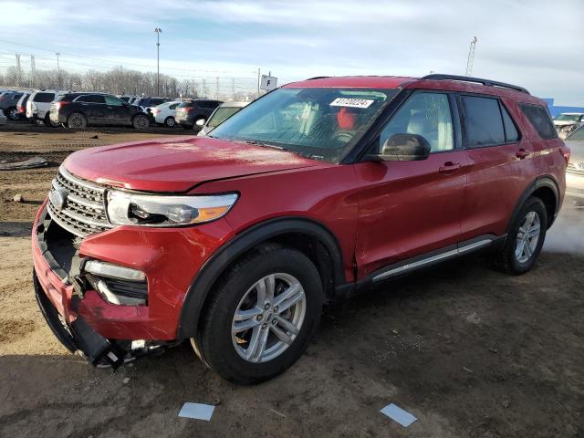 FORD EXPLORER X 2022 with VIN 1FMSK8DH7NGC52176 - Photo from auction