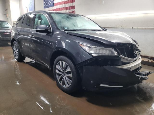 Photo 4 from auction – 2014 ACURA MDX TECHNO with VIN 5FRYD4H40EB048692