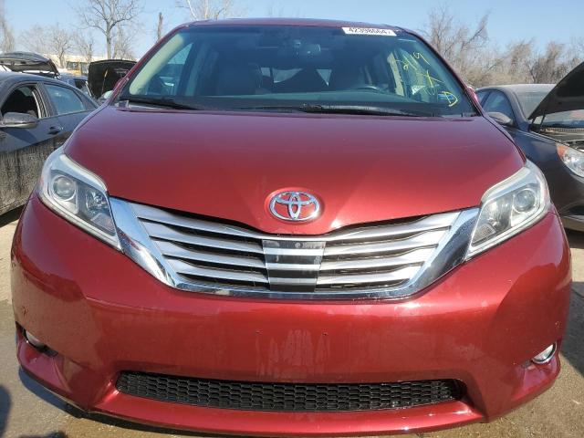 Photo 5 from auction – 2015 TOYOTA SIENNA XLE with VIN 5TDYK3DCXFS539718