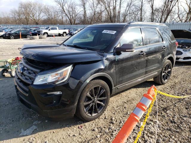 FORD EXPLORER X 2018 with VIN 1FM5K7D86JGC92170 - Photo from auction