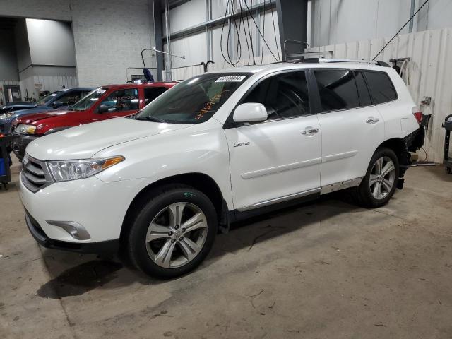 TOYOTA HIGHLANDER 2013 with VIN 5TDDK3EH0DS221127 - Photo from auction