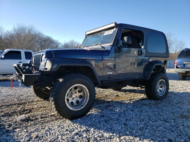 JEEP WRANGLER / 2002 with VIN 1J4FA49S42P732901 - Photo from auction