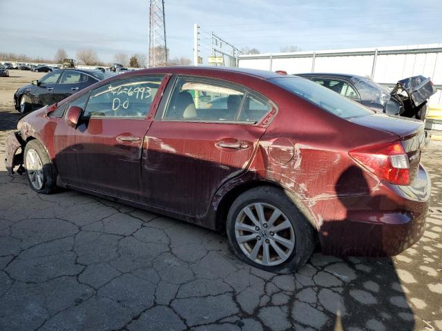 Photo 2 from auction – 2012 HONDA CIVIC EXL with VIN 19XFB2F90CE024056