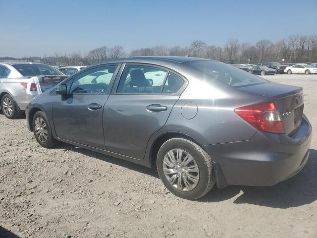 Photo 2 from auction – 2012 HONDA CIVIC LX with VIN 19XFB2F59CE099027
