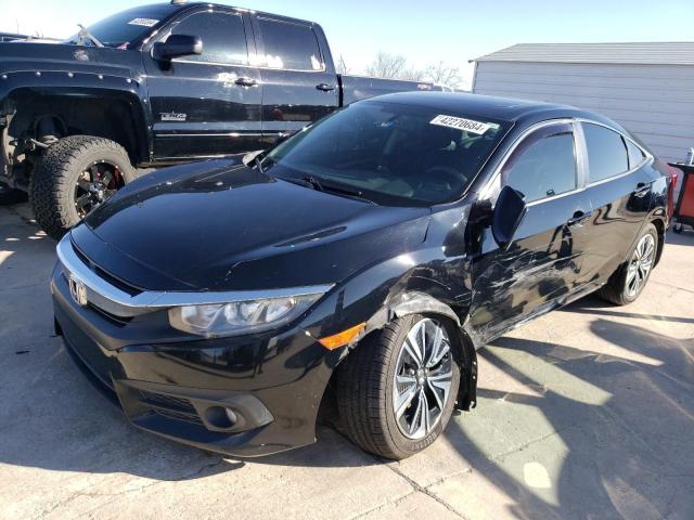 HONDA CIVIC EX 2017 with VIN 19XFC1F36HE016067 - Photo from auction