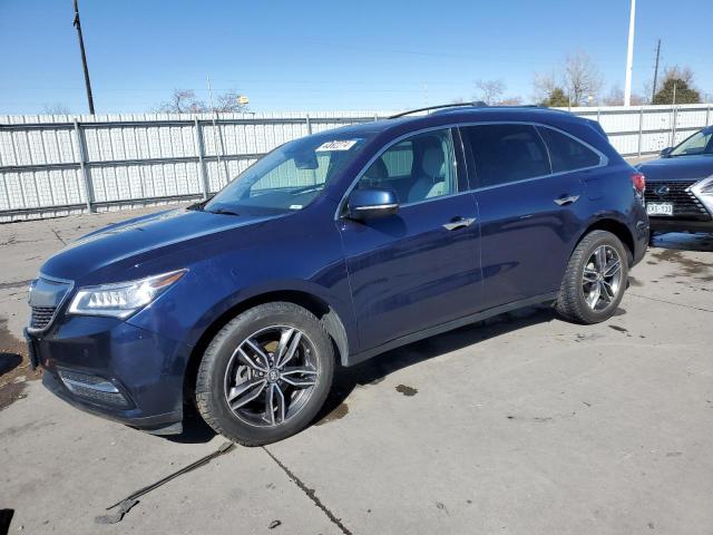 ACURA MDX ADVANC 2016 with VIN 5FRYD4H94GB044109 - Photo from auction