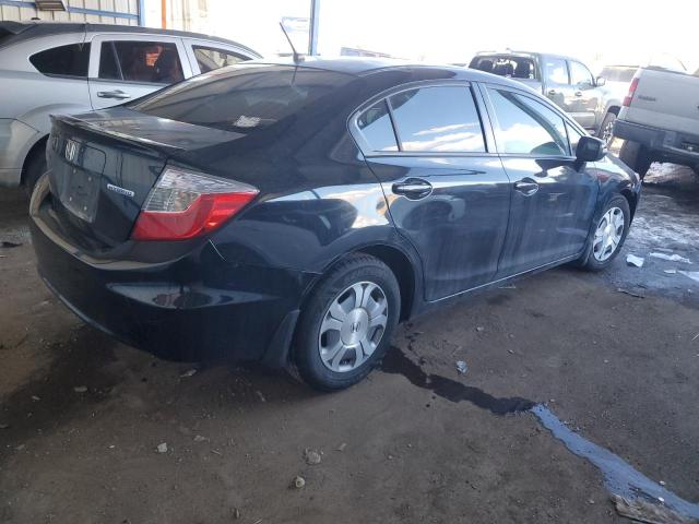 Photo 3 from auction – 2012 HONDA CIVIC HYBR with VIN JHMFB4F24CS006069