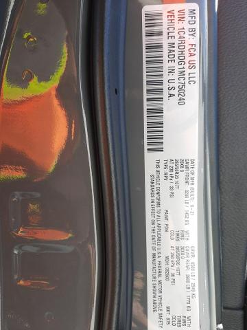 Photo 14 from auction – 2021 DODGE DURANGO GT with VIN 1C4RDHDG1MC750240