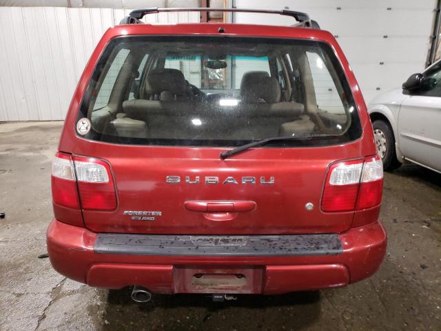Photo 6 from auction – 2002 SUBARU FORESTER S with VIN JF1SF65642H726462