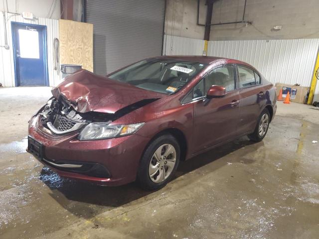 HONDA CIVIC LX 2013 with VIN 19XFB2F5XDE293177 - Photo from auction