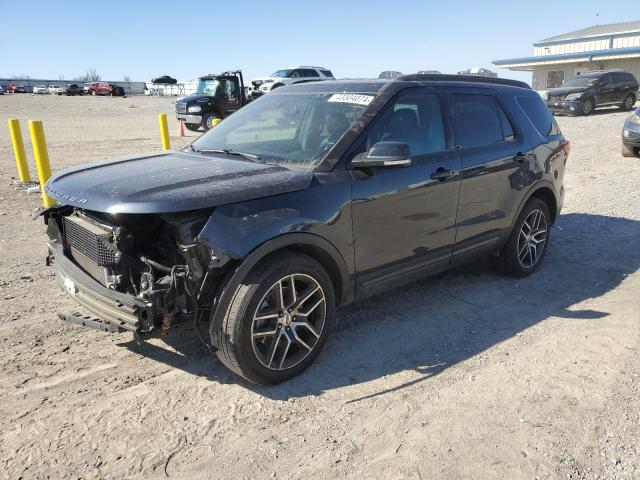FORD EXPLORER S 2017 with VIN 1FM5K8GT2HGC44942 - Photo from auction